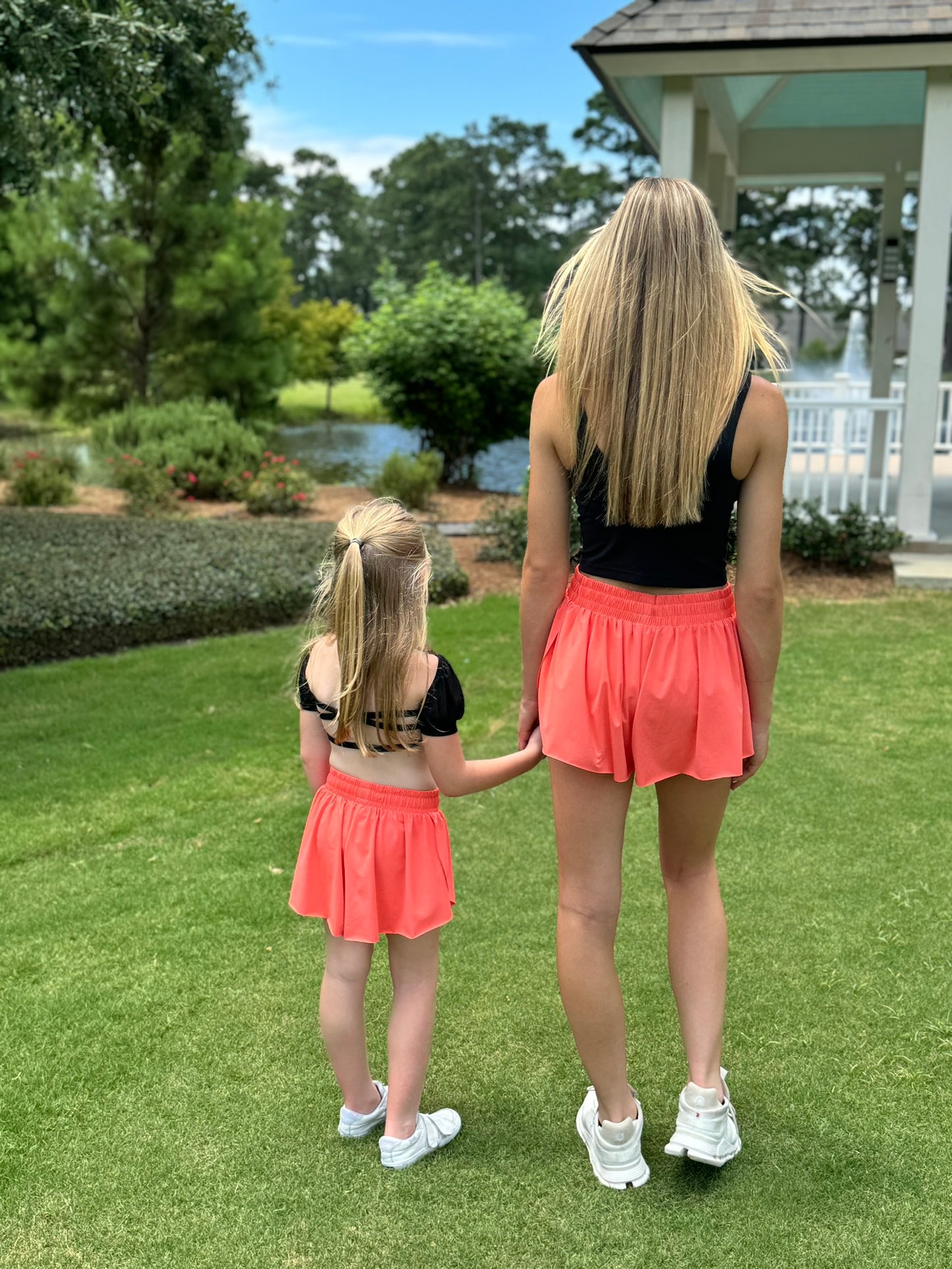 Mommy & Me Butterfly Flowy Shorts Set