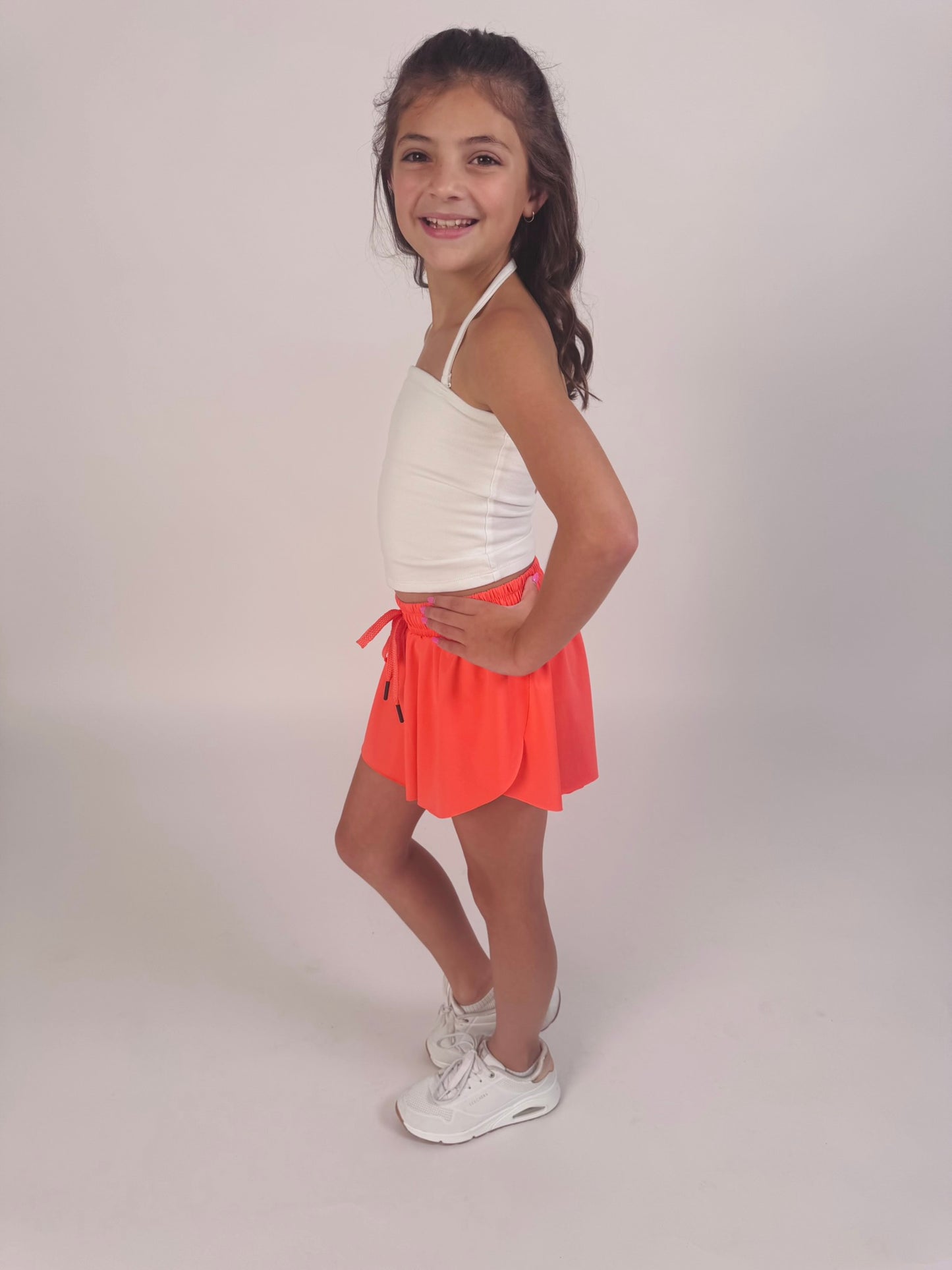 Girl's Flowy Butterfly Shorts