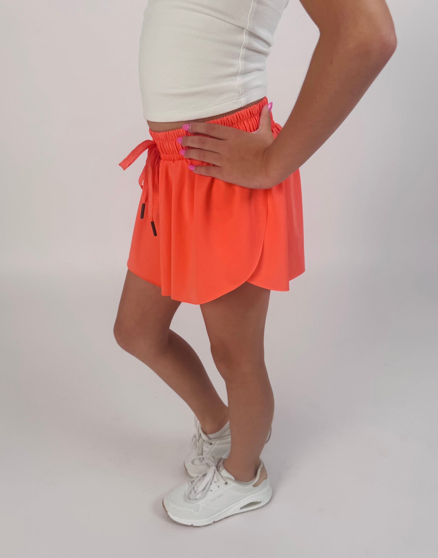 Girl's Flowy Butterfly Shorts
