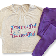 Powerful is the New Beautiful: Women's Mommy and Me Set