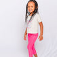 Girl's Bright Colored Athletic Pants