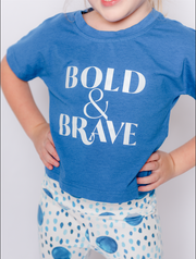 Girls Activewear Bold and Brave Pants and Shirt Set