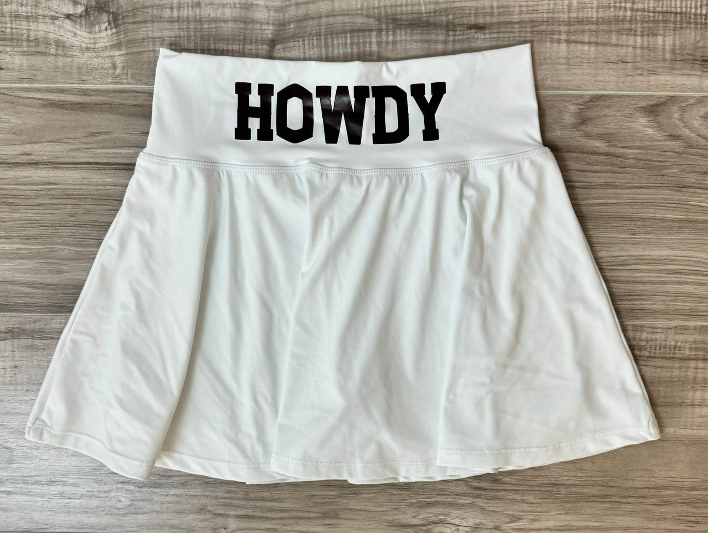 Game Day Athletic Tennis Skirts in Howdy