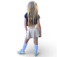 Kid's Uniform High Waisted Performance Athletic Skirt