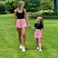 Girl's Flowy Butterfly Shorts With Mommy & Matching Option