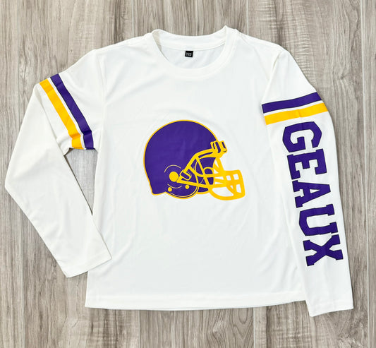 SPF 50+ Game Day Shirts for Boys in Geaux