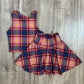 plaid athletic tennis skirt set