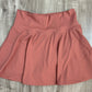 peach tennis skirt set for girls