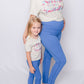 Maternity Mommy and Me Athletic Pants - Blue