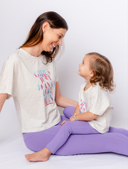 "Powerful is the New Beautiful": Girl's Mommy and Me Set
