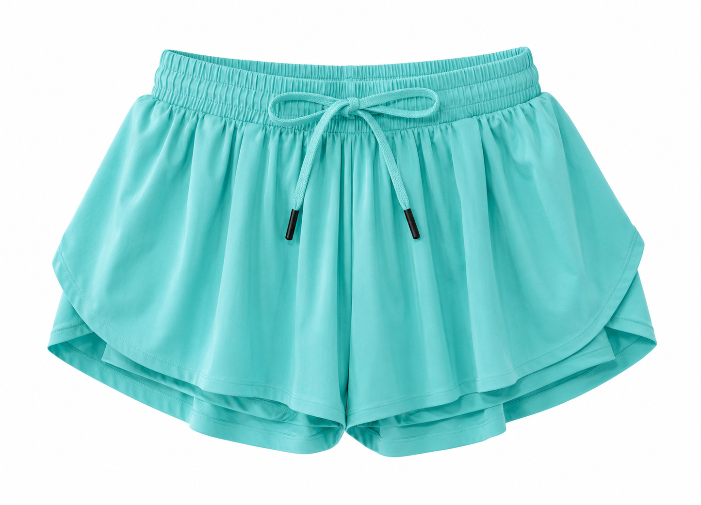 Teal Green Butterfly Shorts