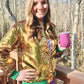 Women's Mardi Gras Sequin Jacket with Mommy & Me Matching Matching Option
