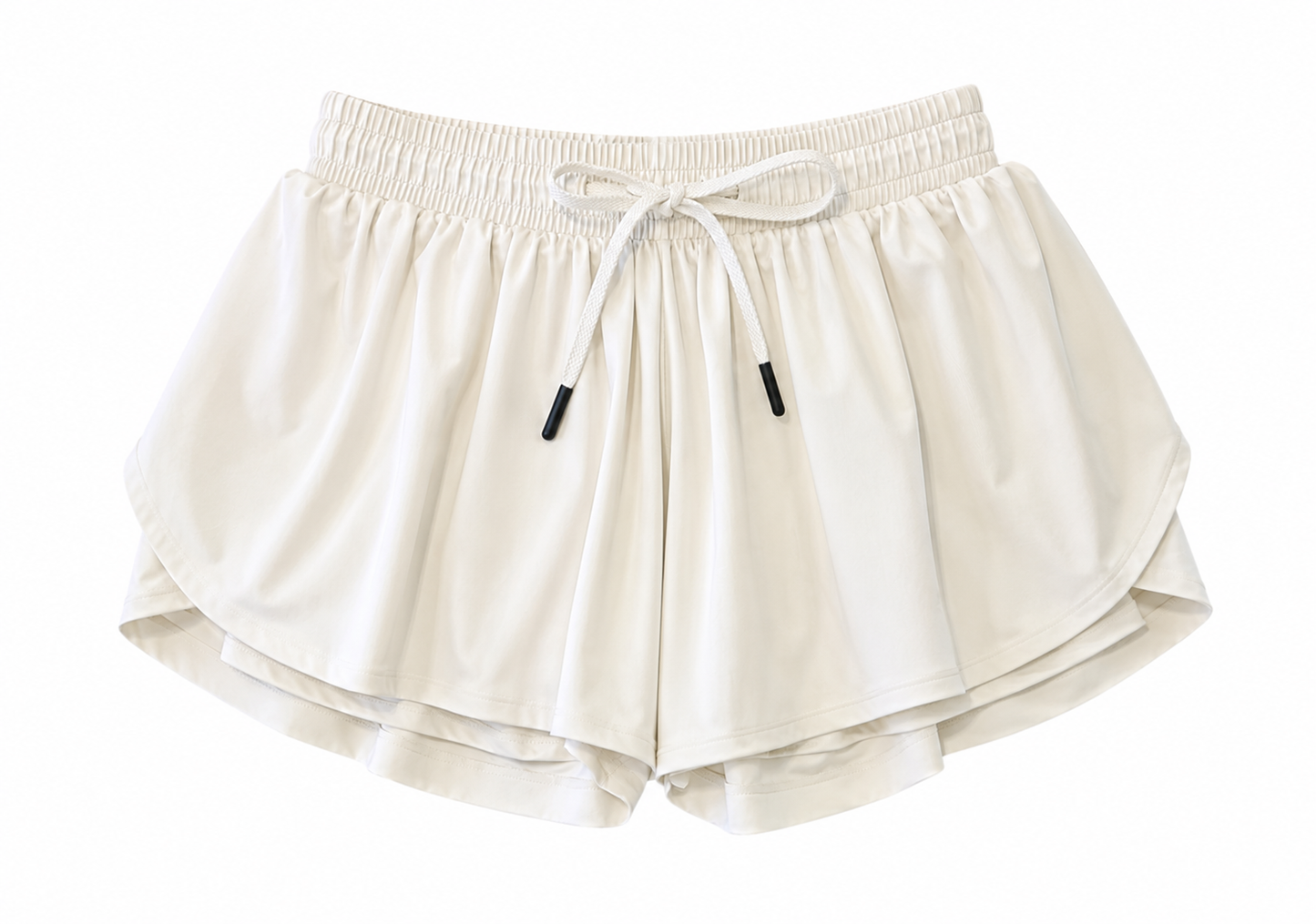 White Butterfly Shorts