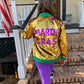 Women's Mardi Gras Sequin Jacket with Mommy & Me Matching Matching Option