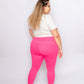 Women's Bright Colored Athletic Yoga Pants