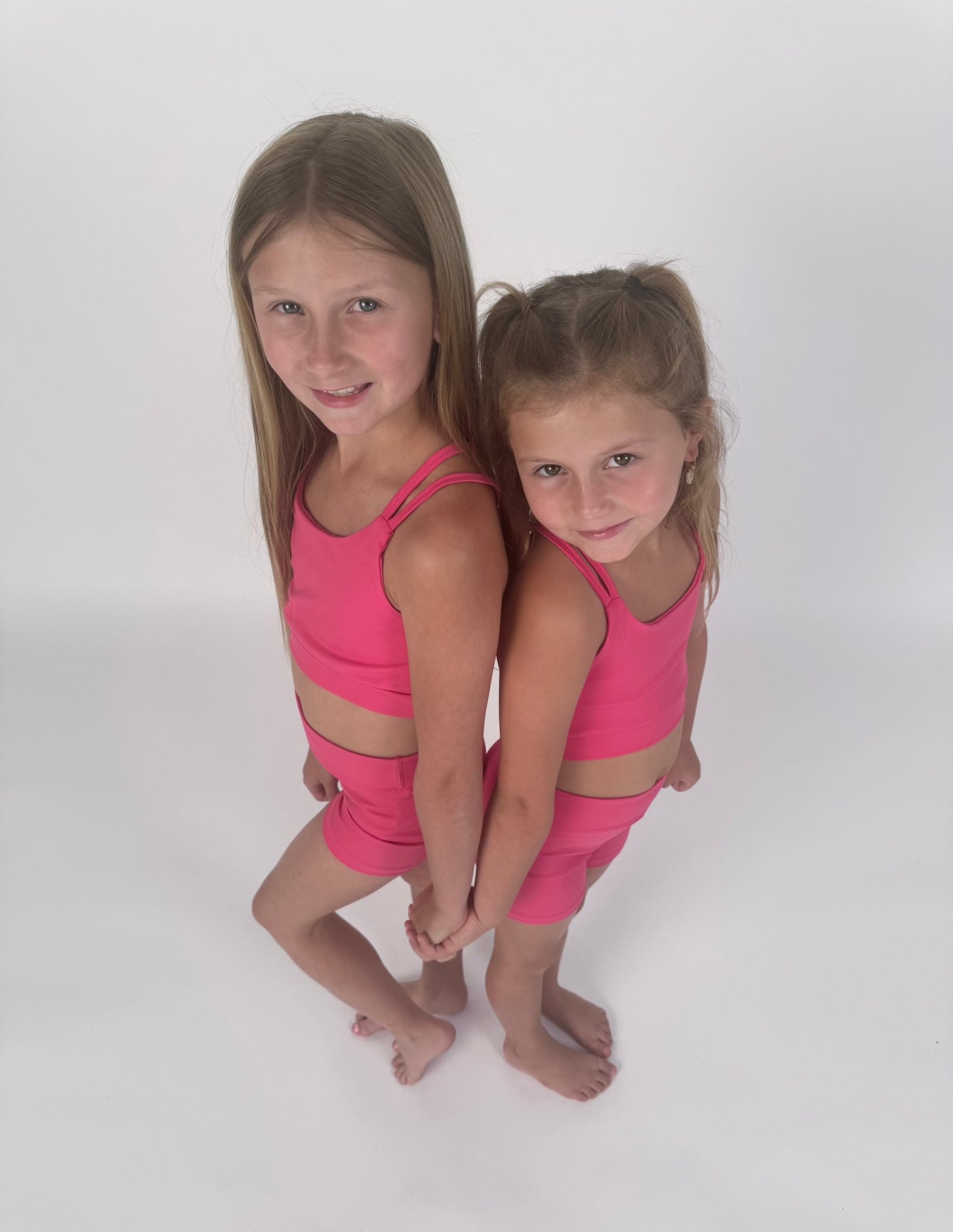 Girls 2-Piece Athletic Short and Tank Set