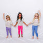 Girl's Bright Colored Athletic Pants