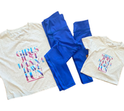 "Girls Just Wanna Have Fun": Women's Mommy and Me Activewear Set
