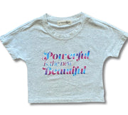 "Powerful is the New Beautiful": Girl's Mommy and Me Set
