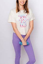 "Girls Just Wanna Have Fun": Women's Mommy and Me Activewear Set